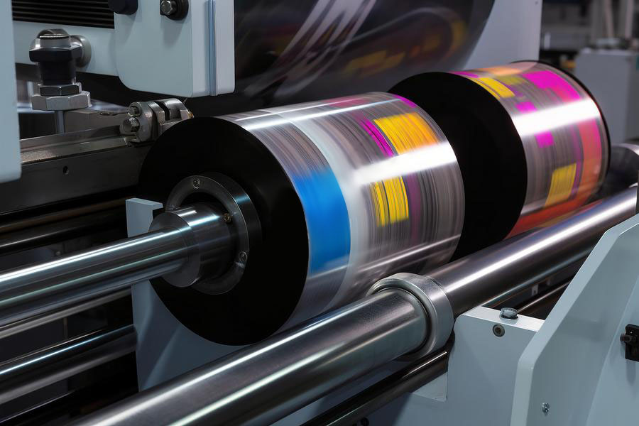 電磁加熱輥激光防偽印刷行業應用